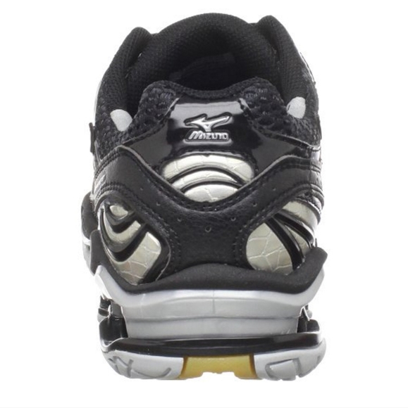 Mizuno Wave Tornado 6 XG VS-1 Black Volleyball Court Shoes, Size 9.5 - Picture 4 of 12